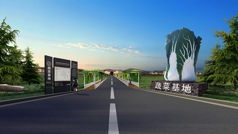 工廠大門綠化設(shè)計(jì)