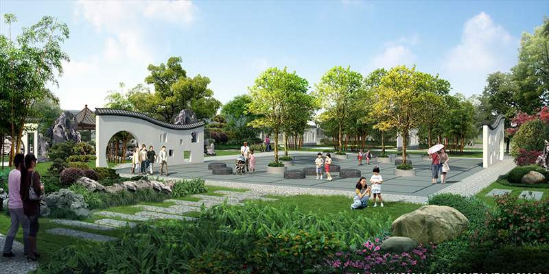 文化公園廣場景觀設計